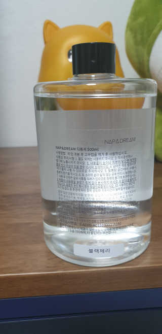 냅앤드림 대용량 디퓨저 리필 500ml 블랙체리향 — 5점을 준 리뷰어가 2020년 3월 올린 사용 사진