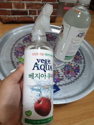 베지아쿠아 475ml + 리필 1000ml 1Set — 5점을 준 리뷰어가 2019년 8월 올린 사용 사진