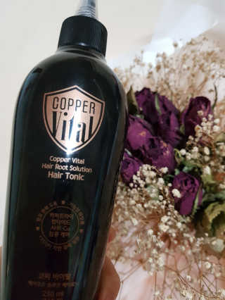 코퍼바이탈 헤어루트 솔루션 헤어토닉 250ml — 5점을 준 리뷰어가 2018년 9월 올린 사용 사진