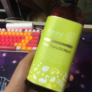 아미니 비노테라 오일워시 400ml 대용량 — 4점을 준 리뷰어가 2019년 7월 올린 사용 사진