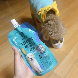 닥터할리펫밀크 8종 — 5점을 준 리뷰어가 2019년 1월 올린 사용 사진
