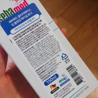 세바메드 클리어페이스 딥클렌징 페이셜 토너 — 4점을 준 리뷰어가 2020년 1월 올린 사용 사진