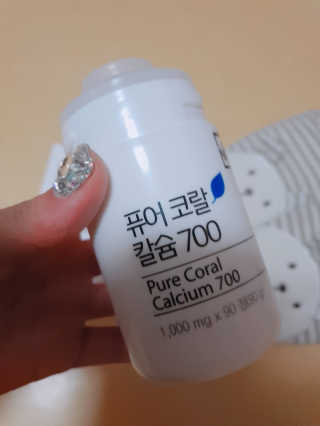 네츄럴굿띵스 퓨어 코랄 칼슘 700 30일분 — 5점을 준 리뷰어가 2018년 6월 올린 사용 사진