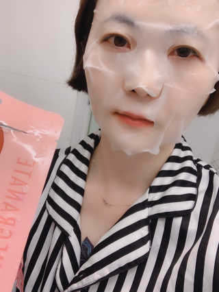 지고트 마스크팩 16종 — 3.5점을 준 리뷰어가 2019년 3월 올린 사용 사진