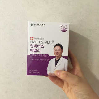 라플레 유해균을 이겨 튼튼한 장으로,  인빅터스 패밀리 — 4.5점을 준 리뷰어가 2019년 3월 올린 사용 사진