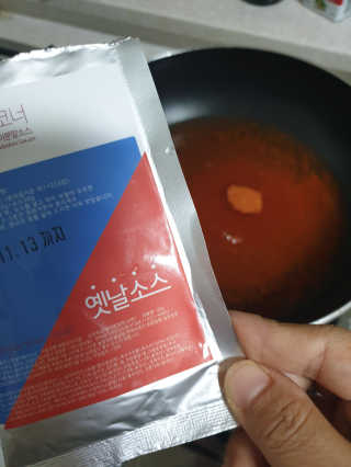 잠실맛집,홍코너떡볶이가우리집에[옛날맛,짜장맛옵션] — 5점을 준 리뷰어가 2019년 12월 올린 사용 사진
