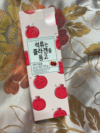 광희생활건강 석류는 콜라겐을 품고 — 3.5점을 준 리뷰어가 2020년 1월 올린 사용 사진
