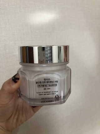 파시스 올인원 진주 화이트닝 크림 100ml — 5점을 준 리뷰어가 2019년 5월 올린 사용 사진