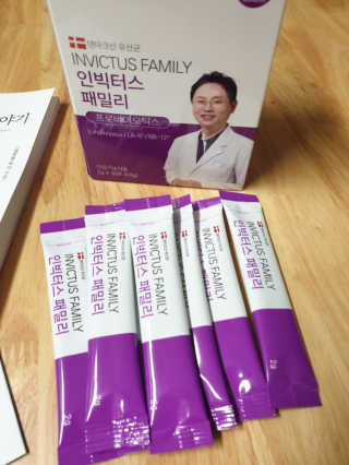 라플레 유해균을 이겨 튼튼한 장으로,  인빅터스 패밀리 — 4.5점을 준 리뷰어가 2019년 8월 올린 사용 사진