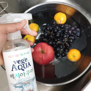 베지아쿠아 475ml + 리필 1000ml 1Set — 5점을 준 리뷰어가 2019년 9월 올린 사용 사진