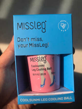 미스레그 쿨링볼 — 5점을 준 리뷰어가 2018년 5월 올린 사용 사진