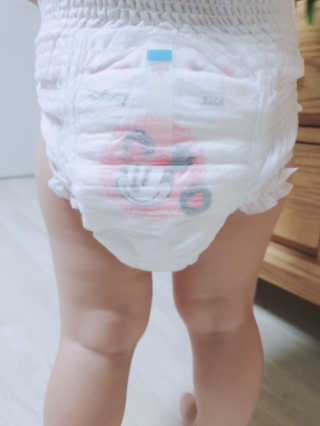 보솜이 베이비케어 팬티형 기저귀 — 5점을 준 리뷰어가 2019년 2월 올린 사용 사진