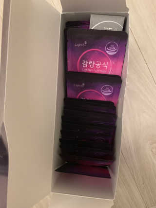 [감량공식] 다이어트 건강기능식품 — 4점을 준 리뷰어가 2019년 12월 올린 사용 사진