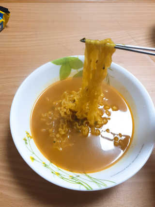 오뚜기카레면 2차 모집 — 5점을 준 리뷰어가 2019년 2월 올린 사용 사진