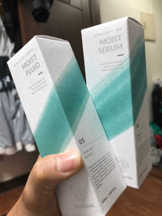 뷰디아니 세럼 + 플루이드 — 5점을 준 리뷰어가 2018년 4월 올린 사용 사진