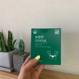 네츄럴굿띵스 속편한 다이어트 30포 — 5점을 준 리뷰어가 2019년 8월 올린 사용 사진