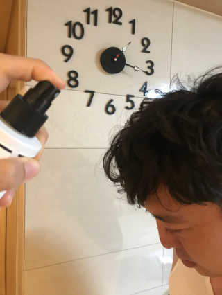 다슈코리아 다슈 포 맨 프리미엄 메가 홀드 슈퍼 스프레이 250ml — 4.5점을 준 리뷰어가 2019년 2월 올린 사용 사진