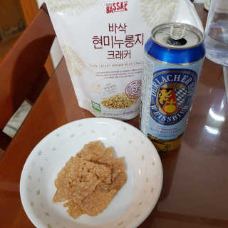 BASSAK 바삭 유기농 현미 누룽지 크래커 3종 — 5점을 준 리뷰어가 2019년 11월 올린 사용 사진