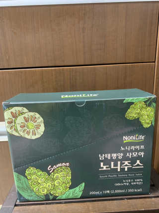 장수농가 남태평양 사모아 노니 원액 1L or 200mlx10팩 중 택 1 — 5점을 준 리뷰어가 2019년 1월 올린 사용 사진