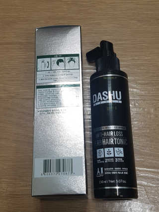 다슈코리아 다슈 데일리 안티 헤어로스 허브 헤어토닉 150ml — 5점을 준 리뷰어가 2019년 8월 올린 사용 사진