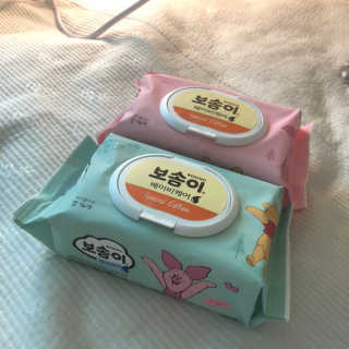 보솜이 아기물티슈 베이비케어 푸에디션 캡 74매 10입 — 5점을 준 리뷰어가 2019년 4월 올린 사용 사진