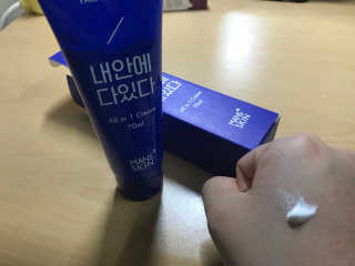 맨즈스킨 파란통 내안에다있다 — 4점을 준 리뷰어가 2017년 12월 올린 사용 사진