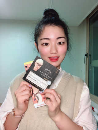 피카소 밍크래쉬속눈썹 1종 + 내추럴속눈썹 1종 랜덤증정 — 3점을 준 리뷰어가 2019년 9월 올린 사용 사진