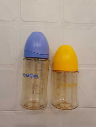 유비맘 PPSU 젖병 노꼭지_200ml_컬러 랜덤 발송 — 5점을 준 리뷰어가 2020년 3월 올린 사용 사진