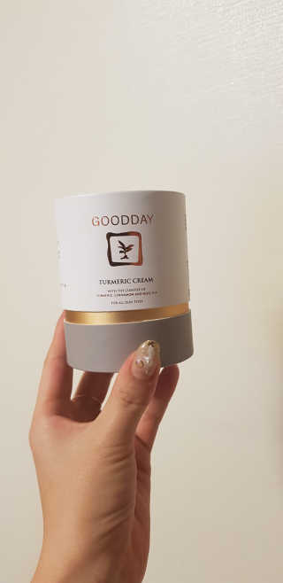 GoodDay Skincare GoodDay 강황크림 50g — 5점을 준 리뷰어가 2019년 12월 올린 사용 사진