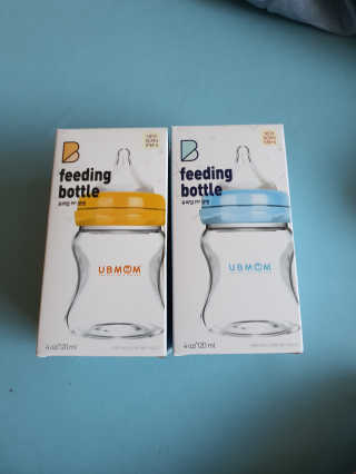 유비맘 신생아젖병 120ml 트리플팩_ 젖꼭지 포함 — 5점을 준 리뷰어가 2020년 1월 올린 사용 사진