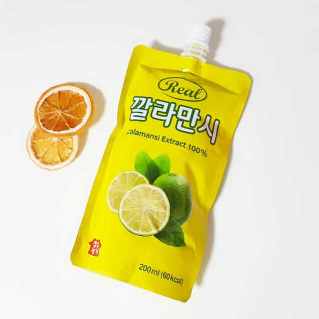 리얼깔라만시 리뷰 사진