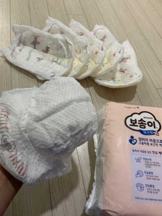 보솜이 액션핏 팬티형 — 5점을 준 리뷰어가 2019년 3월 올린 사용 사진