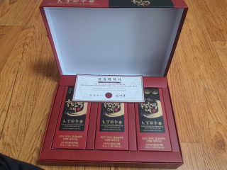 메이준뉴트리 박경호의 홍삼활력스틱 10ml x 30포 — 5점을 준 리뷰어가 2020년 2월 올린 사용 사진