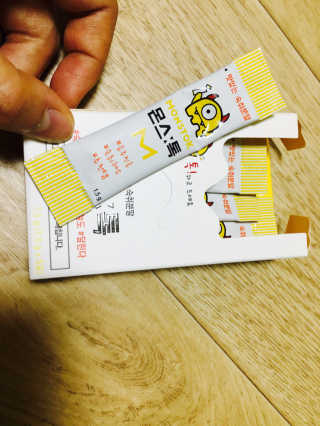 내꺼브랜드 맛있는 숙취분말 몬스톡 — 3.5점을 준 리뷰어가 2017년 1월 올린 사용 사진