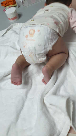 보솜이 리얼코튼 팬티형 — 4점을 준 리뷰어가 2019년 3월 올린 사용 사진