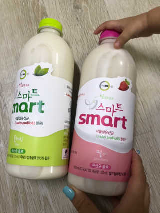 유산균하우스 프로바이오65 스마트 딸기맛, 플레인 맛 2종 랜덤 — 4.5점을 준 리뷰어가 2019년 6월 올린 사용 사진