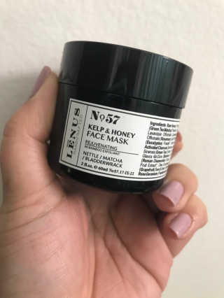 Nọ57 HONEY KELP FACE MASK | 잔잔한 — 3.67점을 준 리뷰어가 2018년 1월 올린 사용 사진