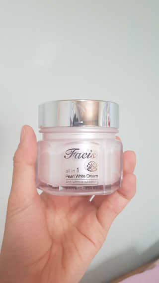 파시스 올인원 진주 화이트닝 크림 100ml — 4점을 준 리뷰어가 2018년 12월 올린 사용 사진