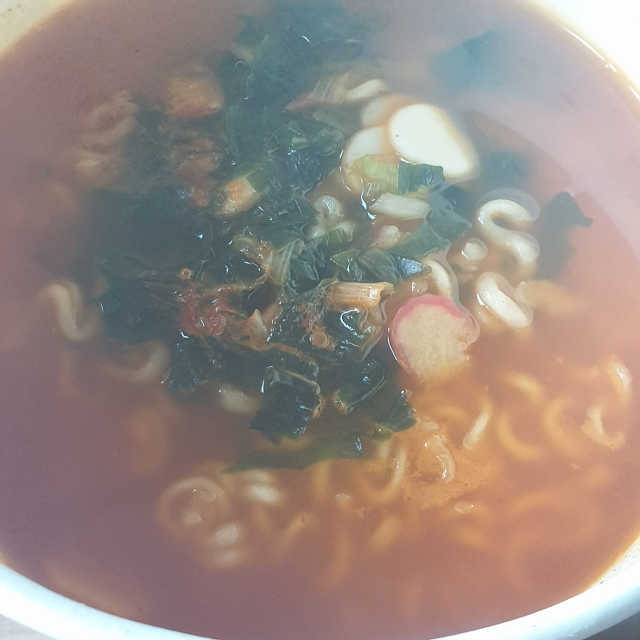 오뚜기라면 이름 리뷰 사진