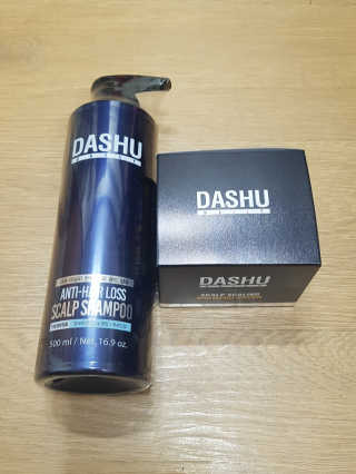 다슈코리아 다슈 단백질 한방 두피 골드 샴푸 500ml +샴푸브러쉬 — 5점을 준 리뷰어가 2019년 3월 올린 사용 사진