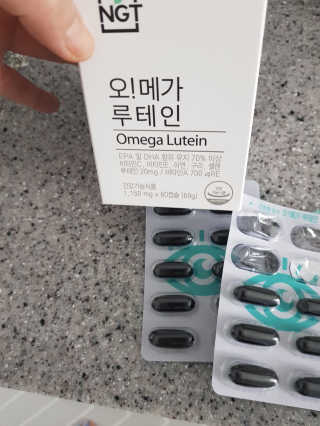네츄럴굿띵스 오!메가루테인 60일분 — 5점을 준 리뷰어가 2019년 4월 올린 사용 사진