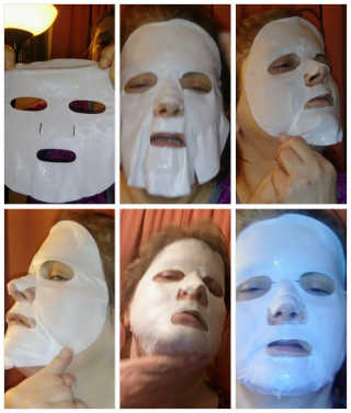 Pearl Collagen Velvet Mask 1 BOX by YVESOM — 5점을 준 리뷰어가 2019년 3월 올린 사용 사진