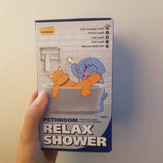 Pethroom 페스룸 PETHROOM RELAX SHOWER 페스룸 릴렉스 샤워기 — 5점을 준 리뷰어가 2018년 11월 올린 사용 사진