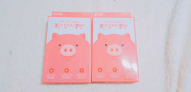 오리지널 미팩토리 3단 돼지코팩 5매입 X 2 리뷰 사진