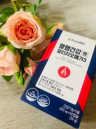 프롬바이오 혈액순환과 눈 건강을 동시에 혈행건강엔알티지오메3 — 5점을 준 리뷰어가 2019년 12월 올린 사용 사진