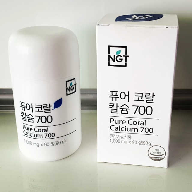 퓨어 코랄 칼슘 700 30일분 리뷰 사진