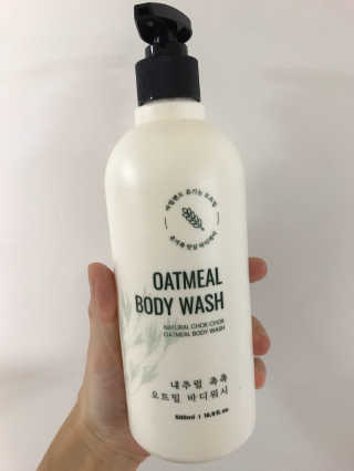 (주)에네스티 내추럴 촉촉  오트밀 바디워시 500ml — 4.5점을 준 리뷰어가 2020년 3월 올린 사용 사진