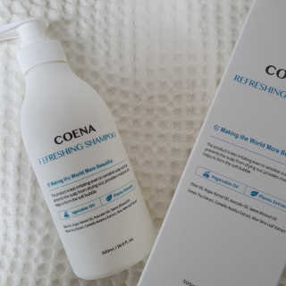 코에나샴푸 500ml — 4.5점을 준 리뷰어가 2019년 7월 올린 사용 사진