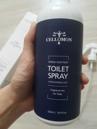 셀로몬 토일렛 스프레이 500ml — 5점을 준 리뷰어가 2018년 5월 올린 사용 사진