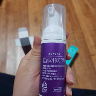 폼글 I foamgle [폼글] 거품가글 50ml 3종 - 민트, 라벤더, 라즈베리 — 3점을 준 리뷰어가 2019년 10월 올린 사용 사진